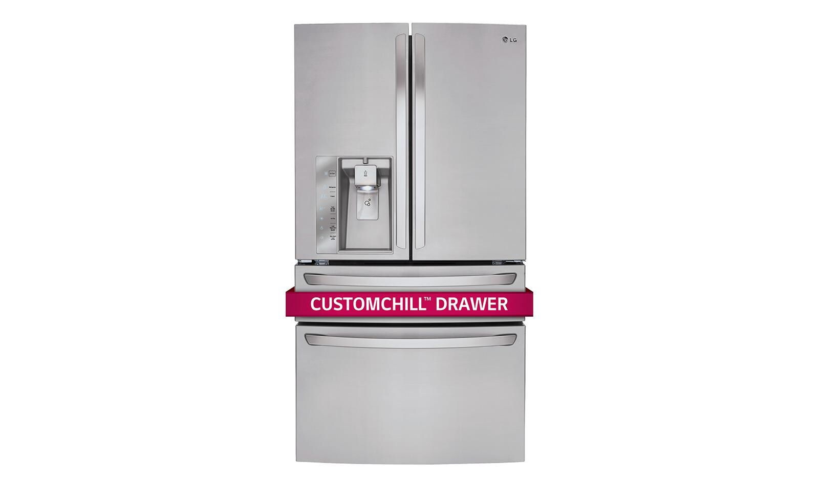 LG 30 cu. ft. French Door Refrigerator (LMXS30746S) LG USA