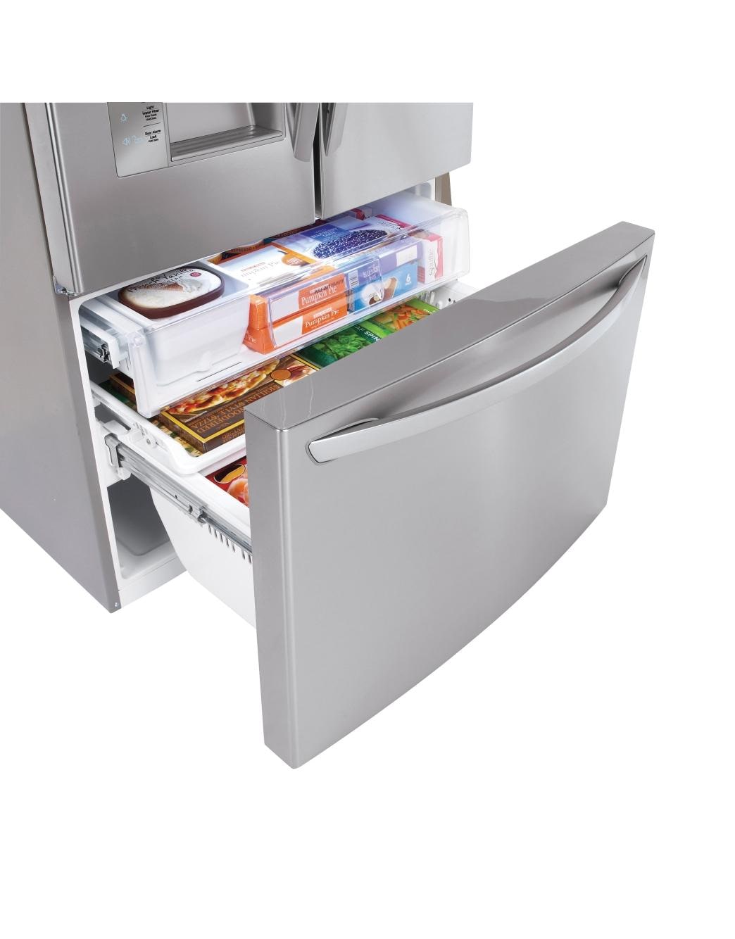 LG LFXC24726S Ultra Capacity 3Door French Door Refrigerator LG USA