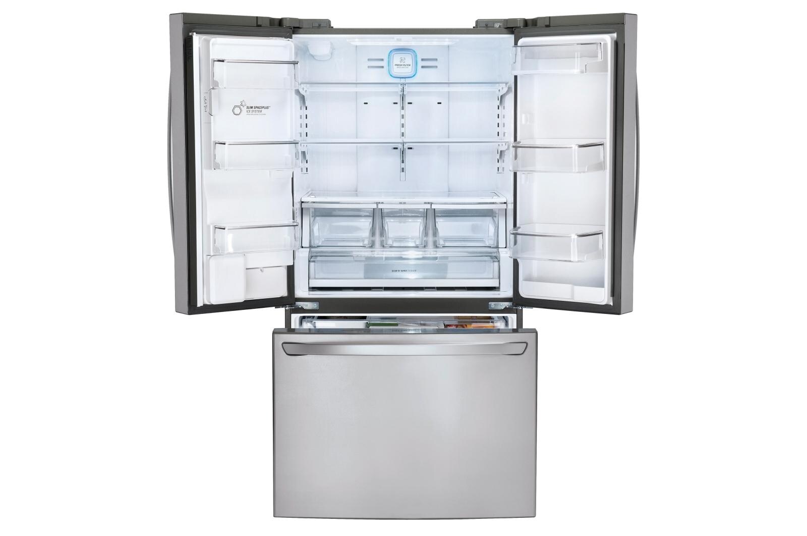 LG LFXC24726S Ultra Capacity 3Door French Door Refrigerator LG USA