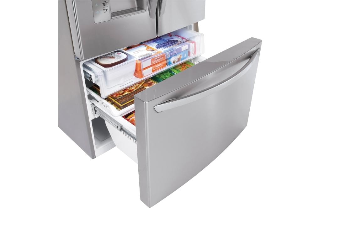 Lg Lfxc24726s Ultra Capacity 3 Door French Door Refrigerator Lg Usa