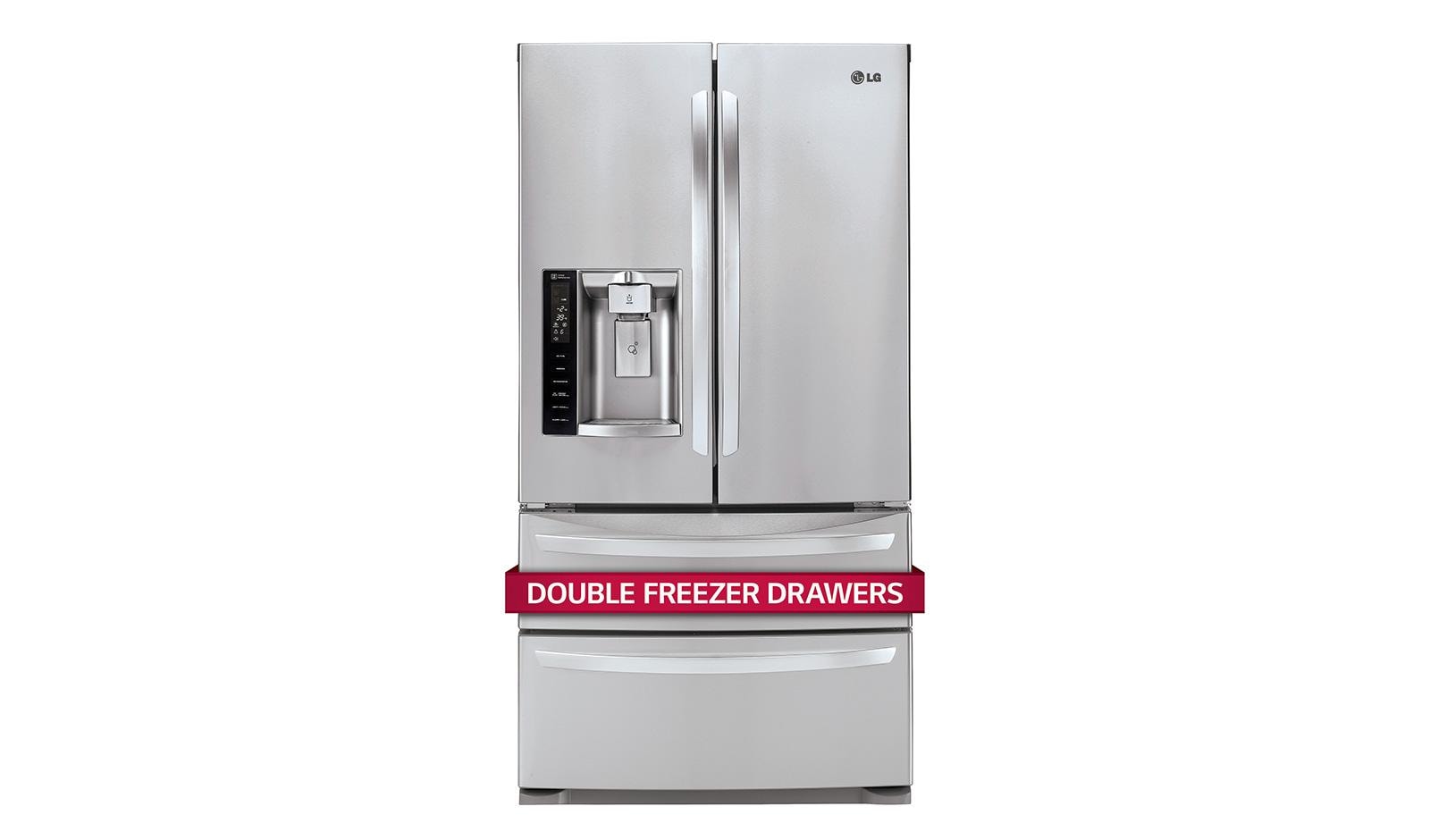 LG LMXS27626S Ultra Capacity 4Door French Door Refrigerator LG USA