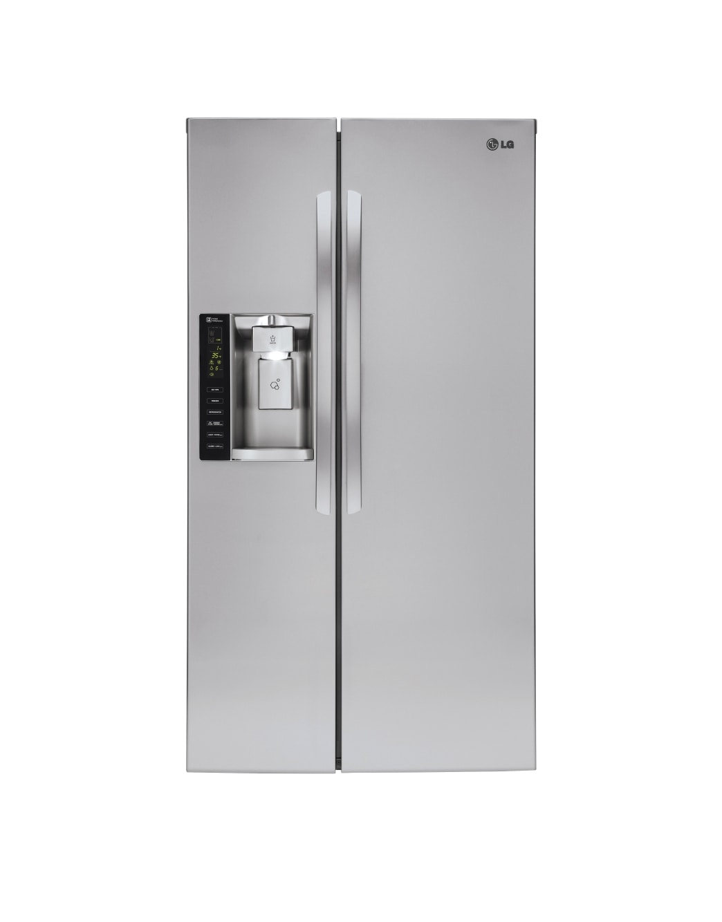 LG 26 cu. ft. SideBySide Refrigerator (LSXS26326S) LG USA
