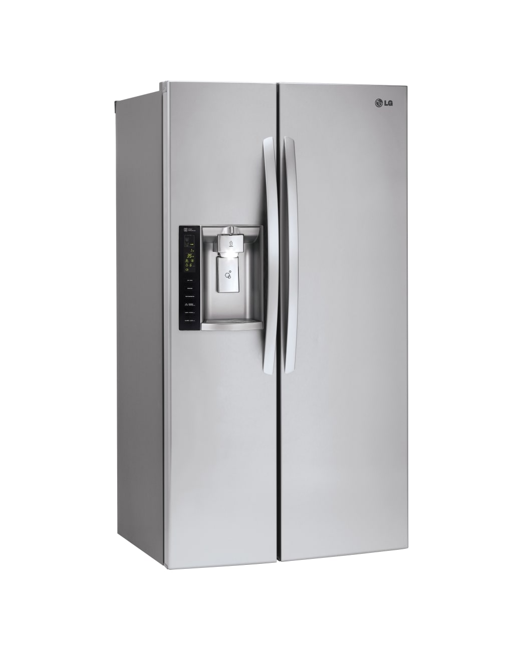 LG 26 cu. ft. SideBySide Refrigerator (LSXS26326S) LG USA