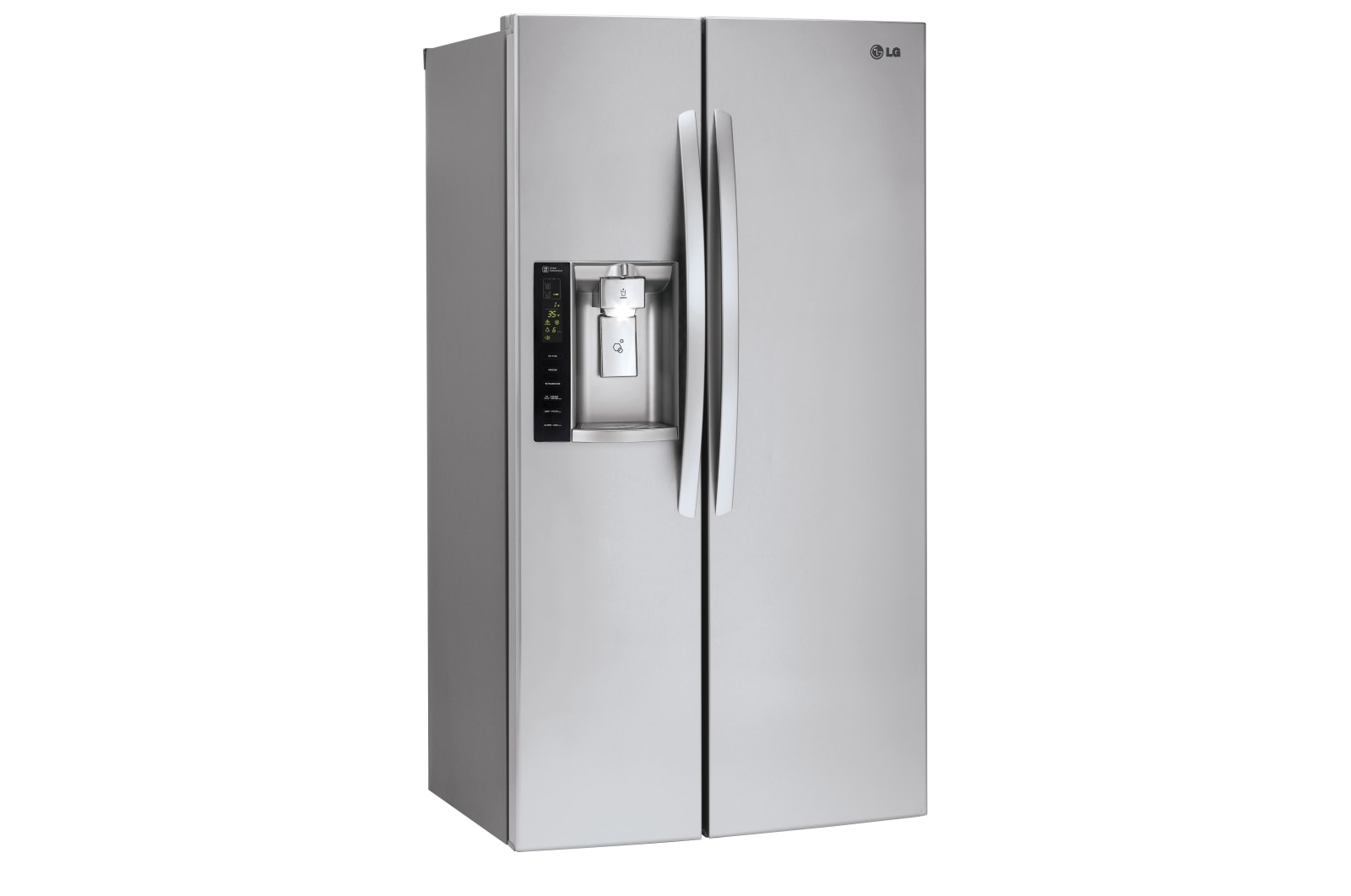 LG 26 cu. ft. SideBySide Refrigerator (LSXS26326S) LG USA