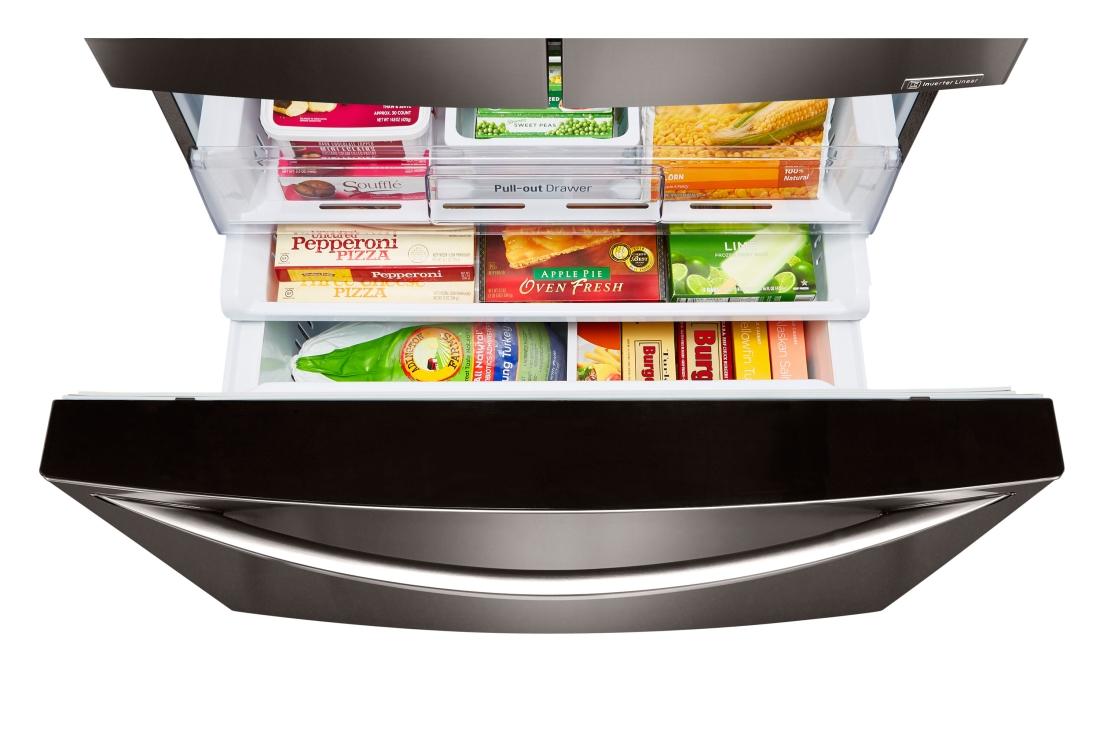 LG LFXC24726D Ultra Capacity 3Door French Door Refrigerator LG USA