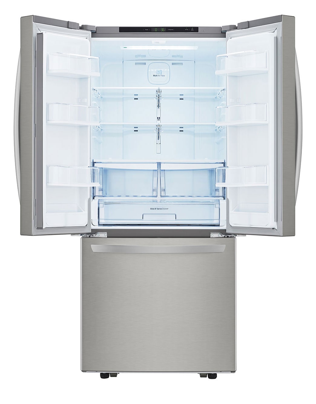 LG 22 cu. ft. French Door Refrigerator (LFCS22520S) LG USA