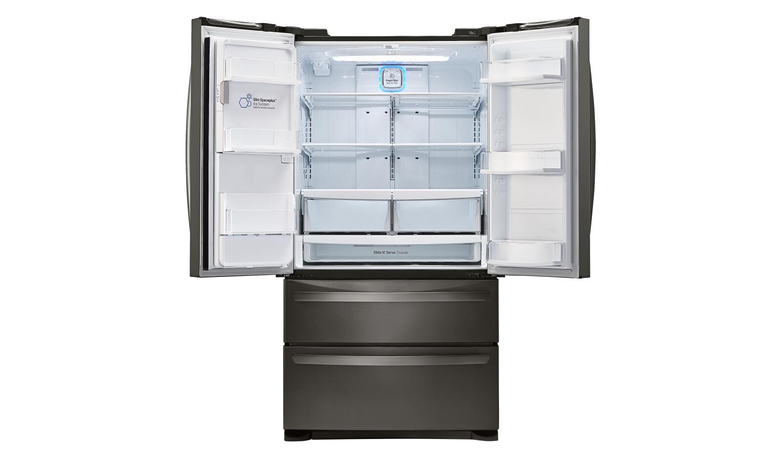 LG LMXS27626D Ultra Capacity 4Door French Door Refrigerator LG USA