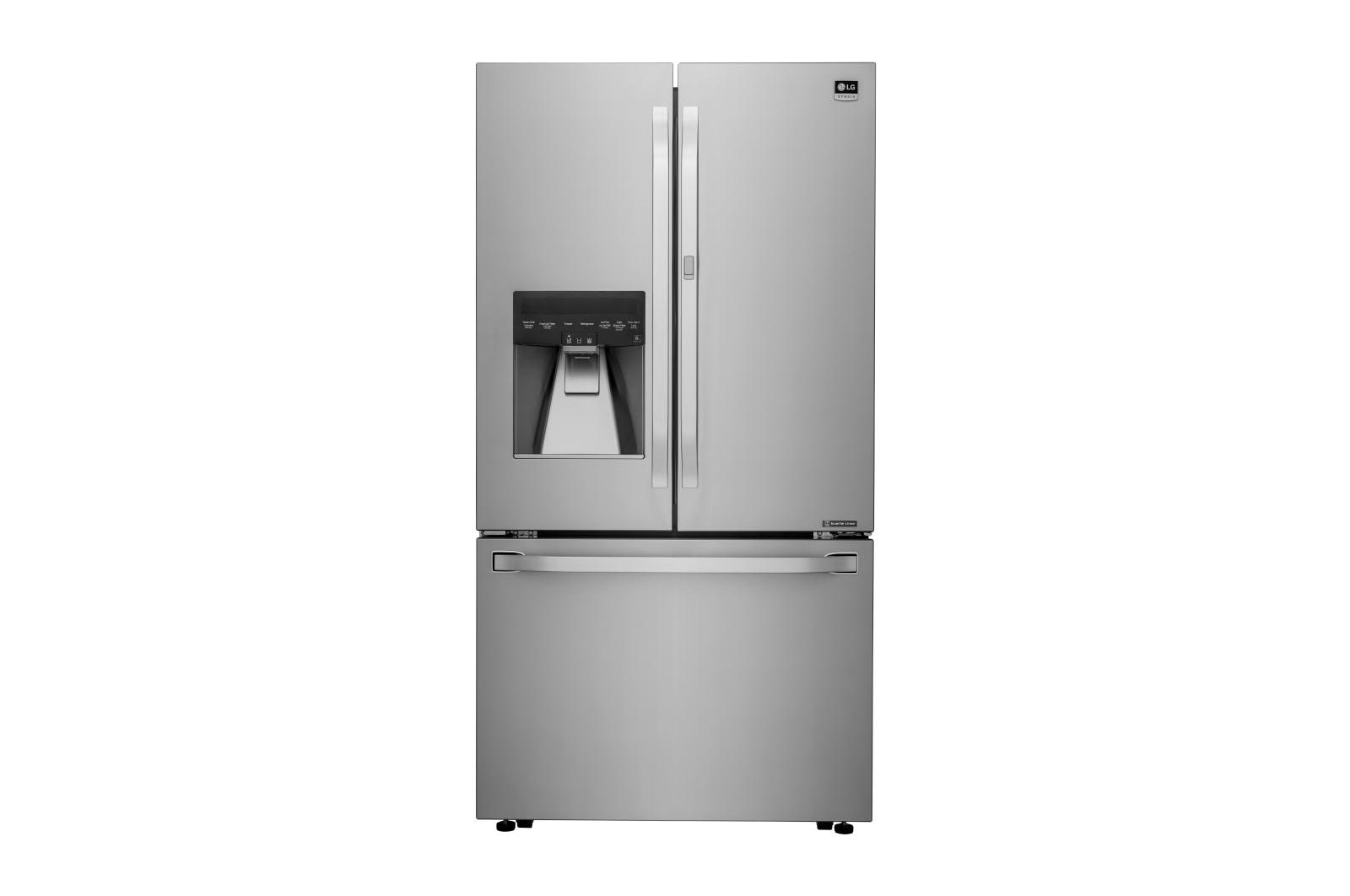 Lg Lsfxc2476s Counter Depth Door In Refrigerator Usa Lg Studio 24 Cu Ft Smart Wi Fi Enabled Door In Counter Depth Refrigerator