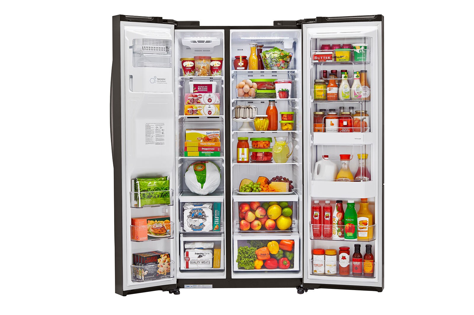 LG LSXS26366D SidebySide Refrigerator with DoorinDoor LG USA