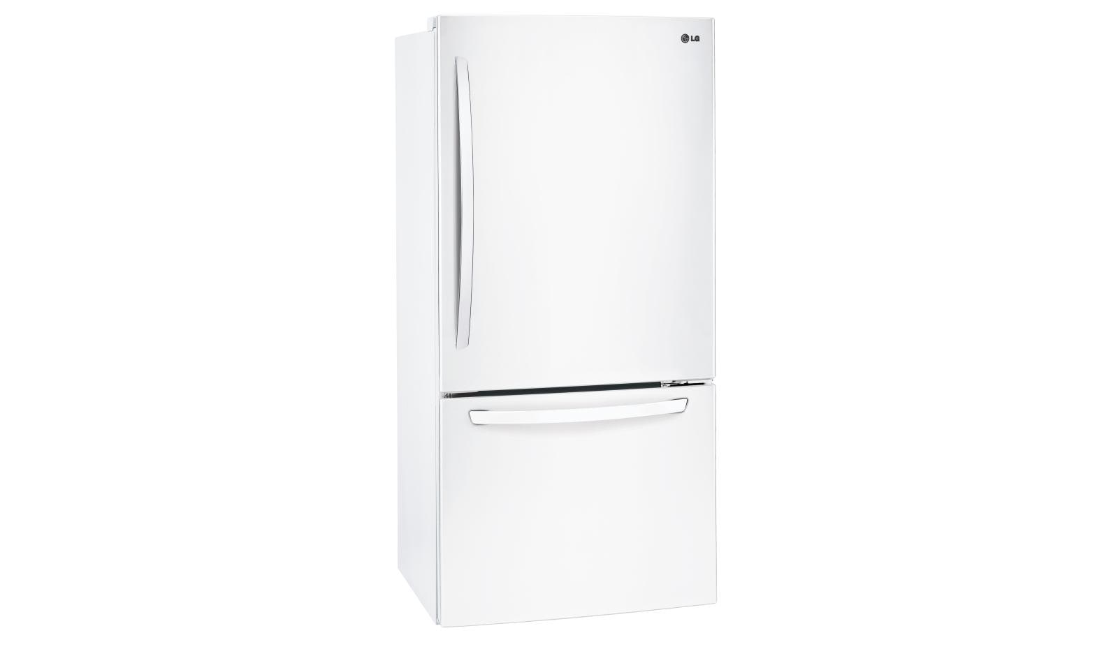 LG LDCS24223W Large 33 Inch Wide Bottom Freezer Refrigerator LG USA