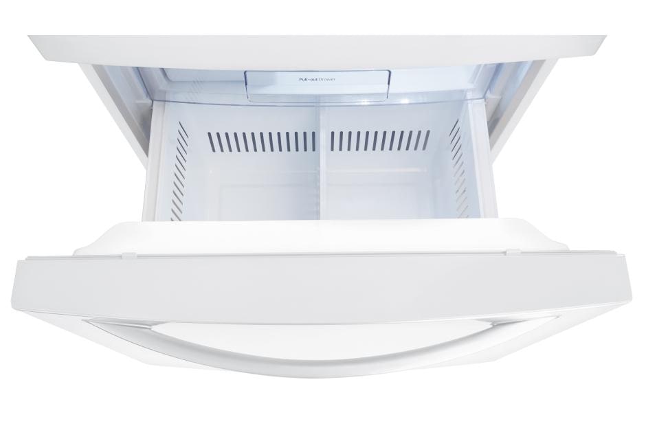 Lg Ldcs24223w Large 33 Inch Wide Bottom Freezer Refrigerator Lg Usa