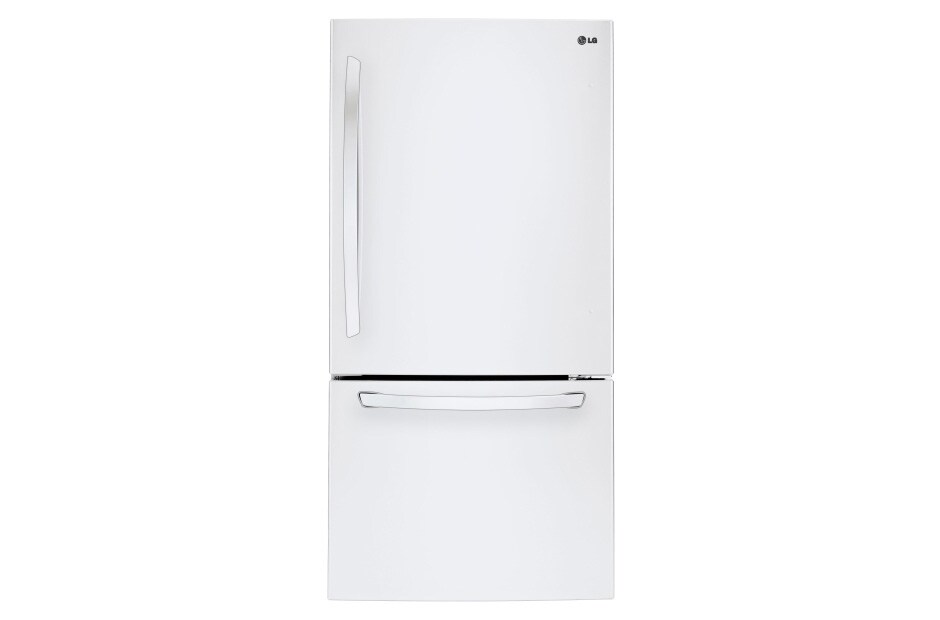 LG LDCS24223W Large 33 Inch Wide Bottom Freezer Refrigerator LG USA