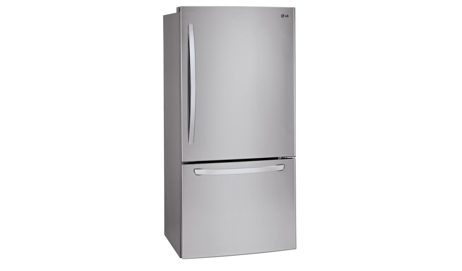 LG LDCS24223S Large 33 Inch Wide Bottom Freezer Refrigerator LG USA