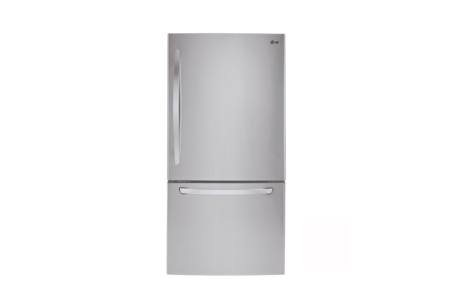 LG LDCS24223S Large 33 Inch Wide Bottom Freezer Refrigerator LG USA