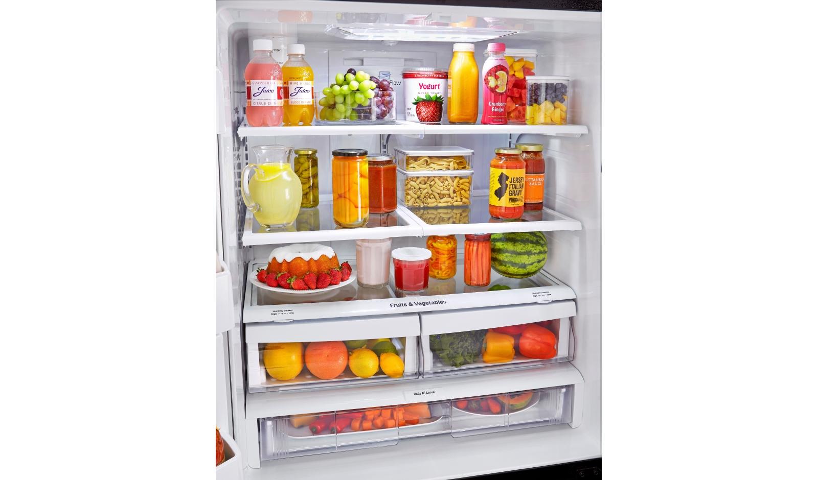 LG LFX25973D 3Door French Door Refrigerator LG USA