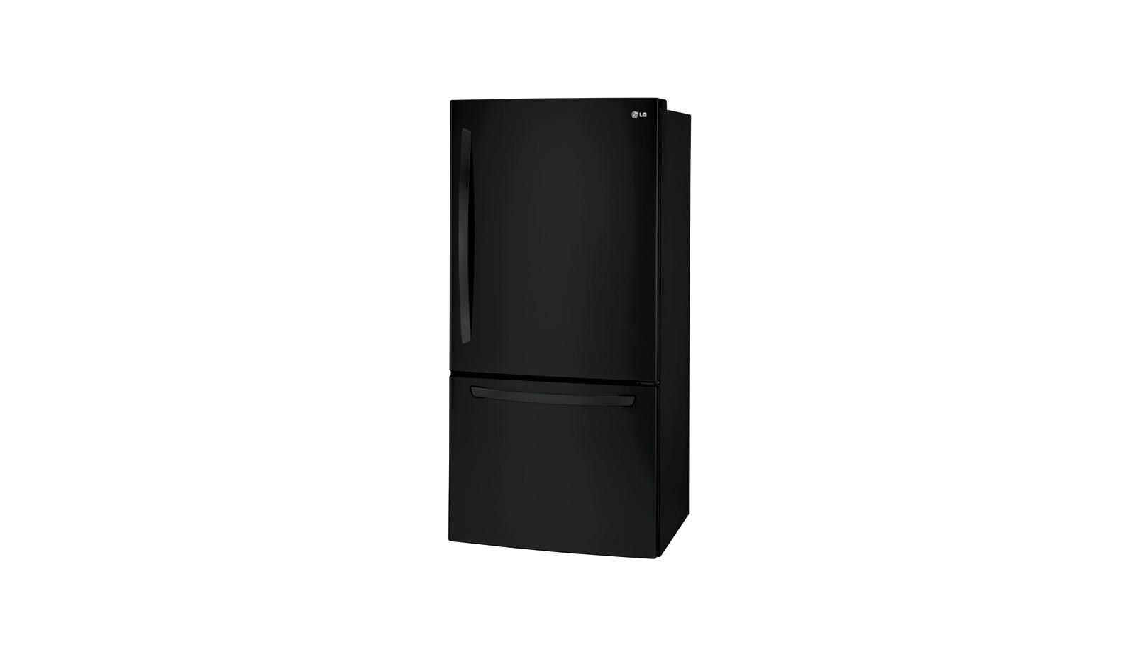 LG LDCS24223B Large 33 Inch Wide Bottom Freezer Refrigerator LG USA