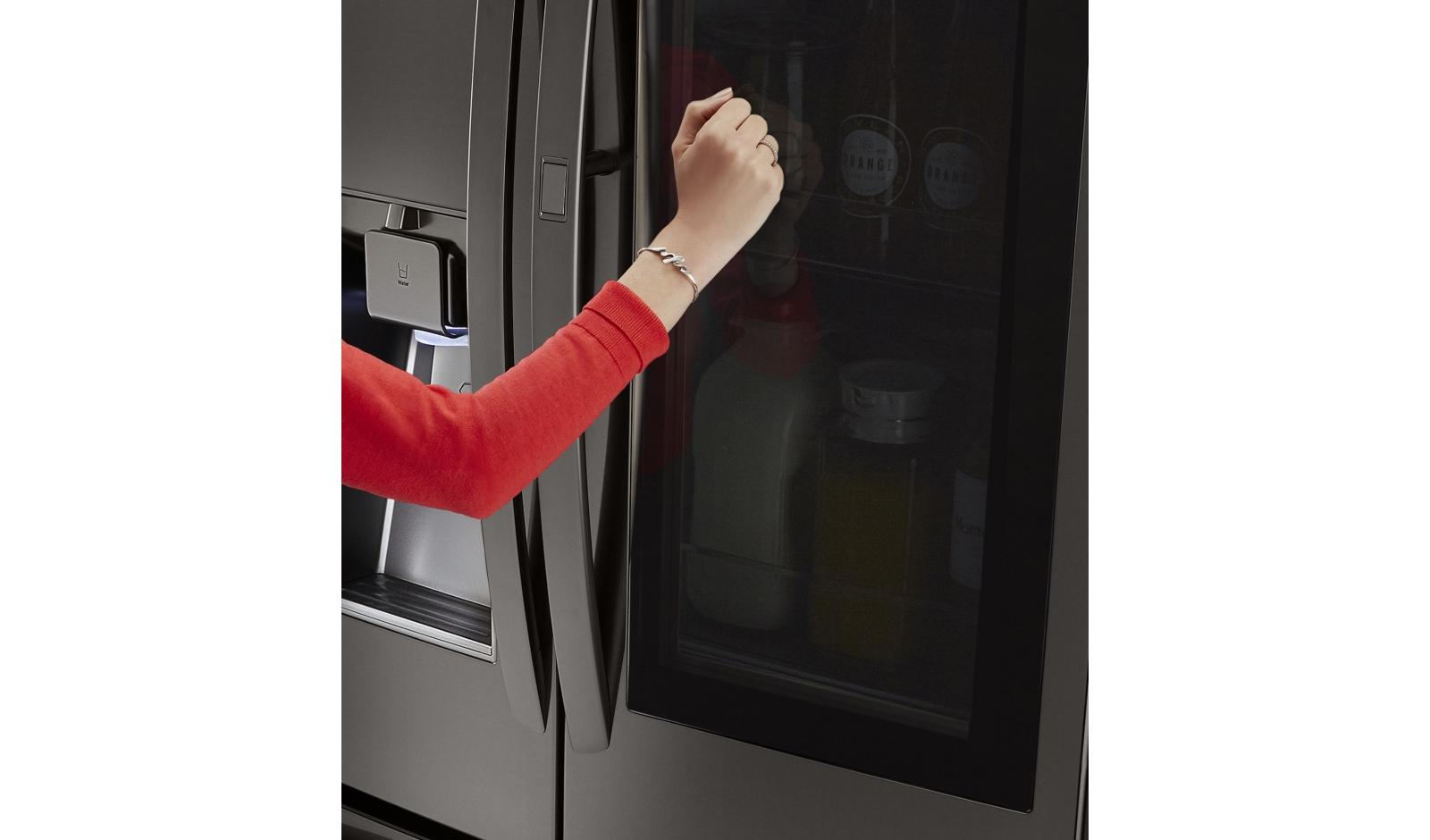 LG 24 cu. ft. Smart wifi Enabled InstaView™ DoorinDoor® CounterDepth Refrigerator
