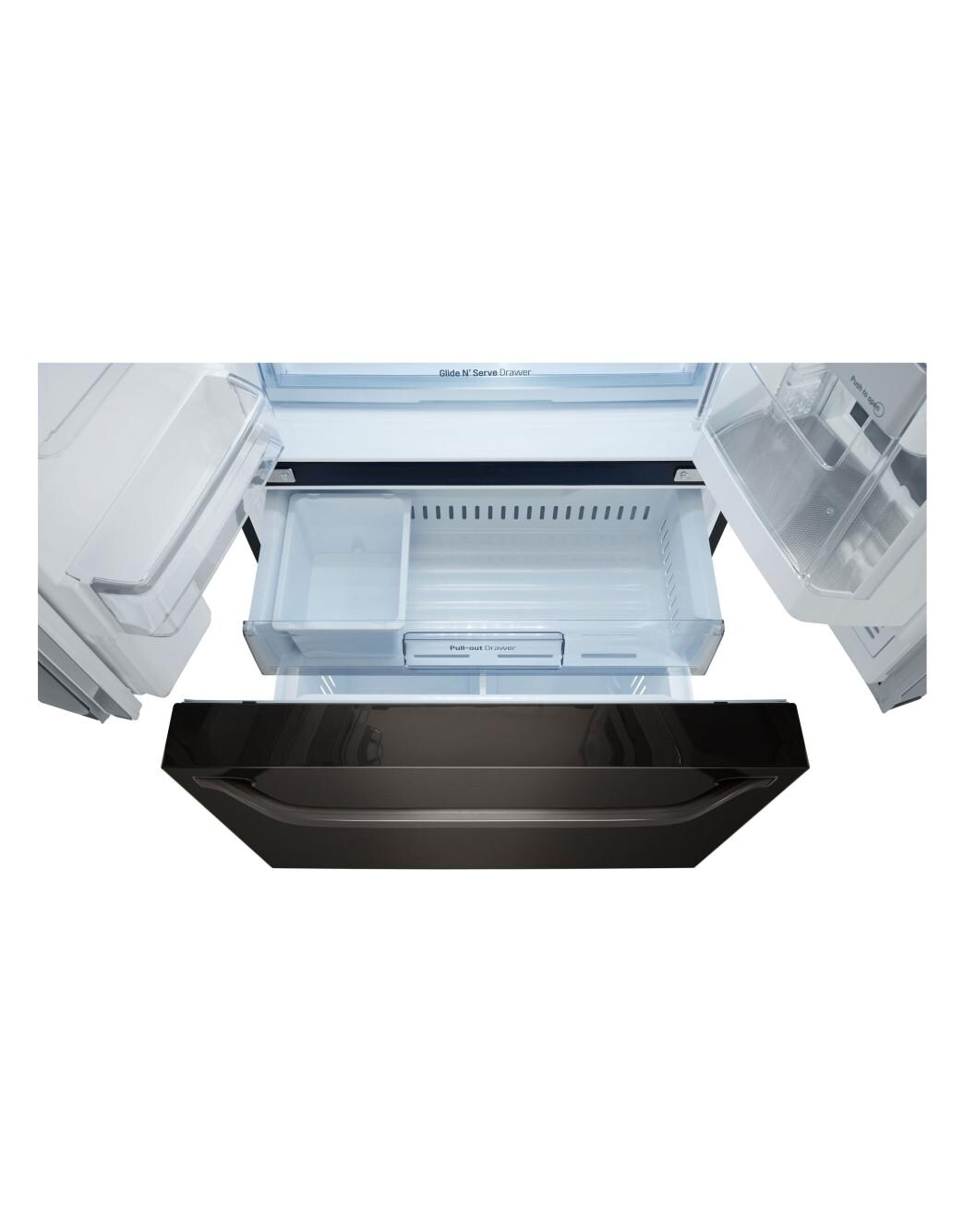 LG STUDIO 24 cu. ft. Smart wifi Enabled InstaView™ DoorinDoor