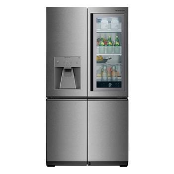 Lg Counter Depth Refrigerators With Large Capacity Usa Lg Signature 23 Cu Ft Smart Wi Fi Enabled Instaview Door