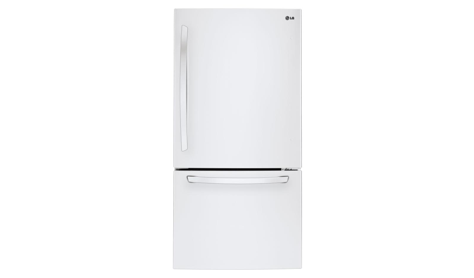 large capacity refrigerator with small freezer