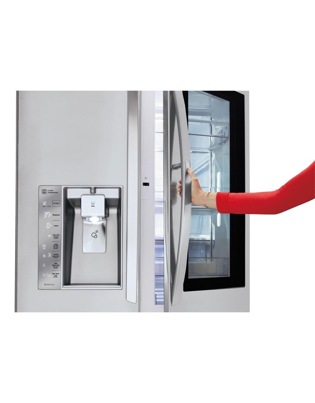 LG 30 cu. ft. Smart wifi Enabled InstaView™ DoorinDoor® Refrigerator