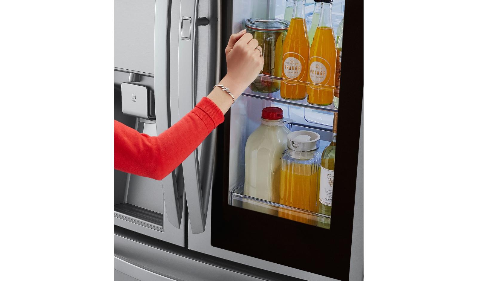 LG 23 cu. ft. Smart wifi Enabled InstaView™ DoorinDoor® Refrigerator