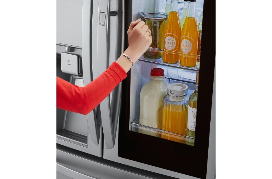 LG 23 cu. ft. Smart wifi Enabled InstaView™ DoorinDoor® Refrigerator