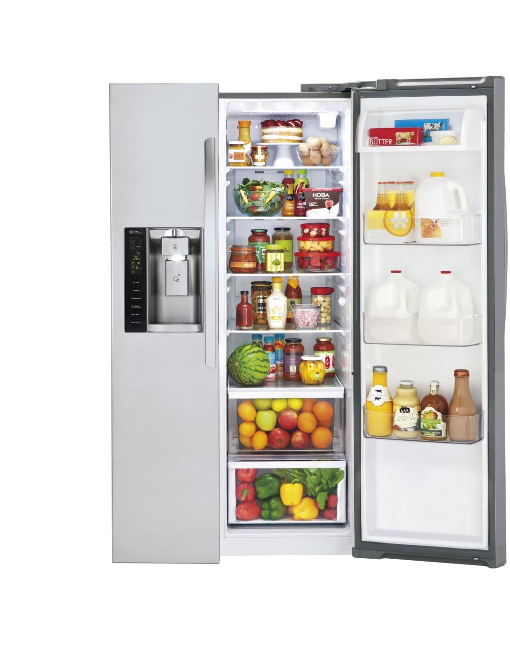 LSXC22436S SideBySide Counter Depth Refrgerator 22 cu.ft. LG USA