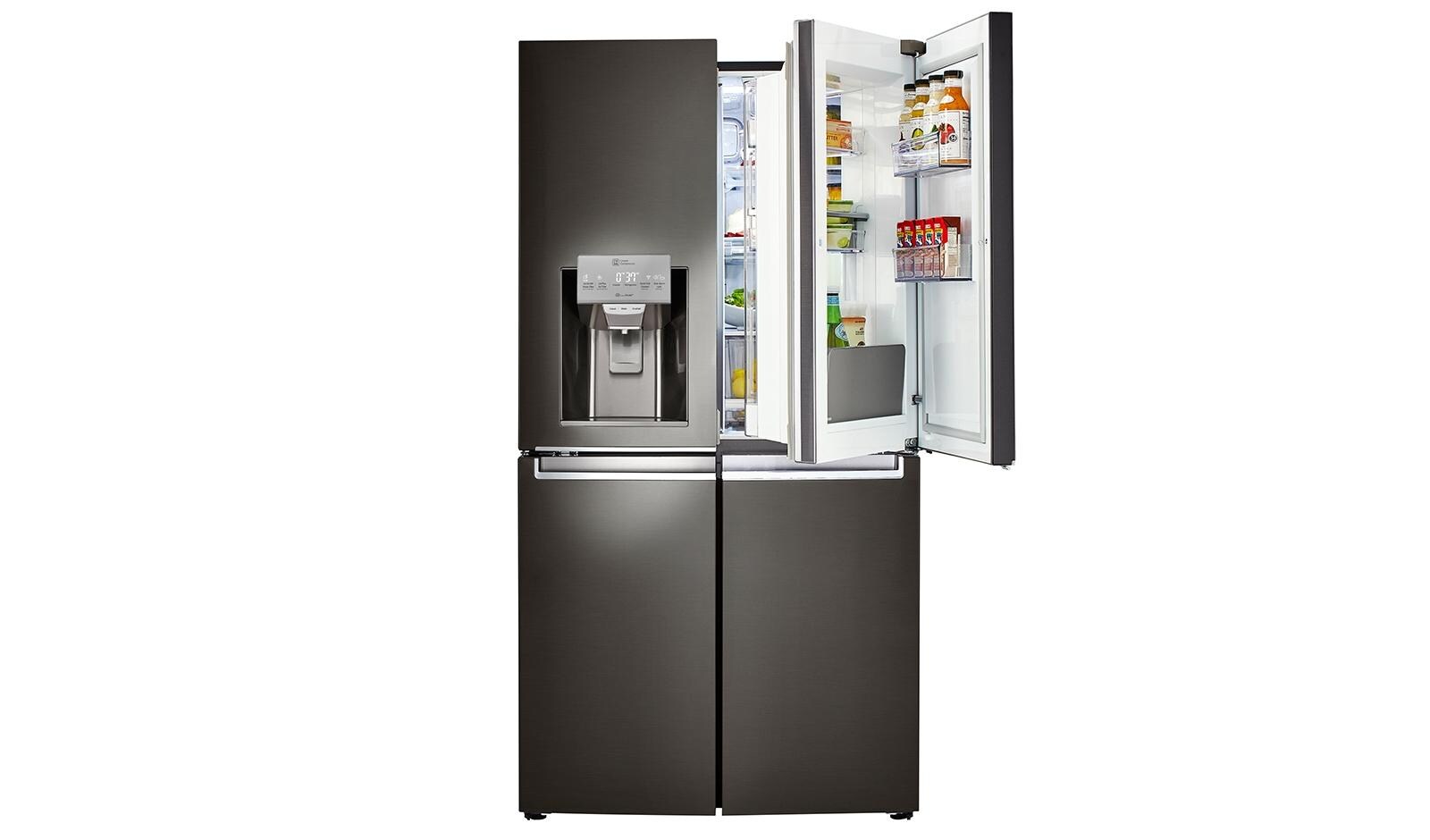 Lg Lnxc23766d Counter Depth Door In Smart Refrigerator Usa 23 Cu Ft Smart Wi Fi Enabled Door In Counter Depth Refrigerator