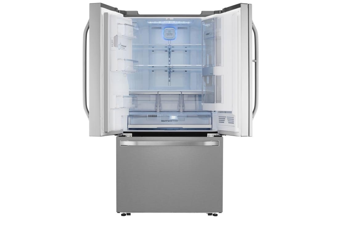 LG 23 Cu. Ft. Smart Wi-fi Enabled InstaView Door-in-Door Counter-Depth Refrigerator W/ Craft Ice Maker - Stainless Steel