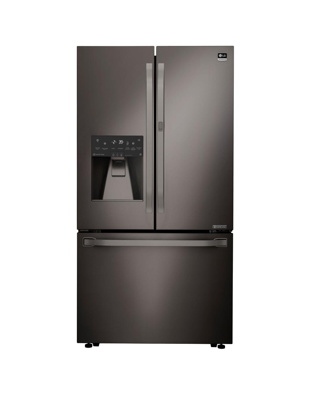LG STUDIO 24 cu. ft. Smart wifi Enabled DoorinDoor® CounterDepth Refrigerator (LSFXC2476D