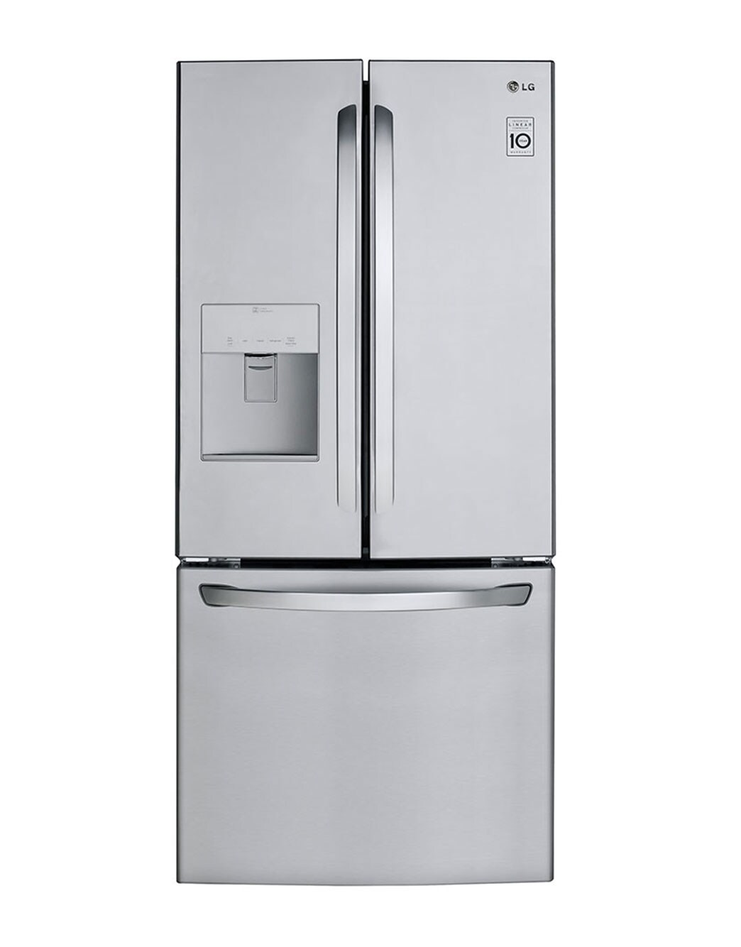LG 22 cu. ft. French Door Refrigerator (LFDS22520S) LG USA