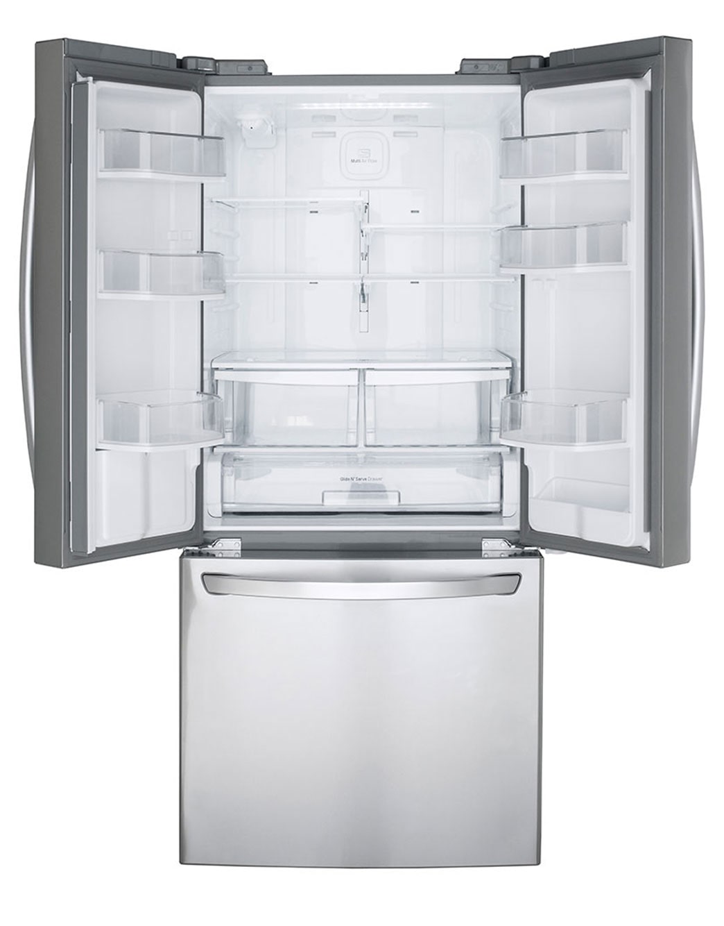 LG 22 cu. ft. French Door Refrigerator (LFDS22520S) LG USA