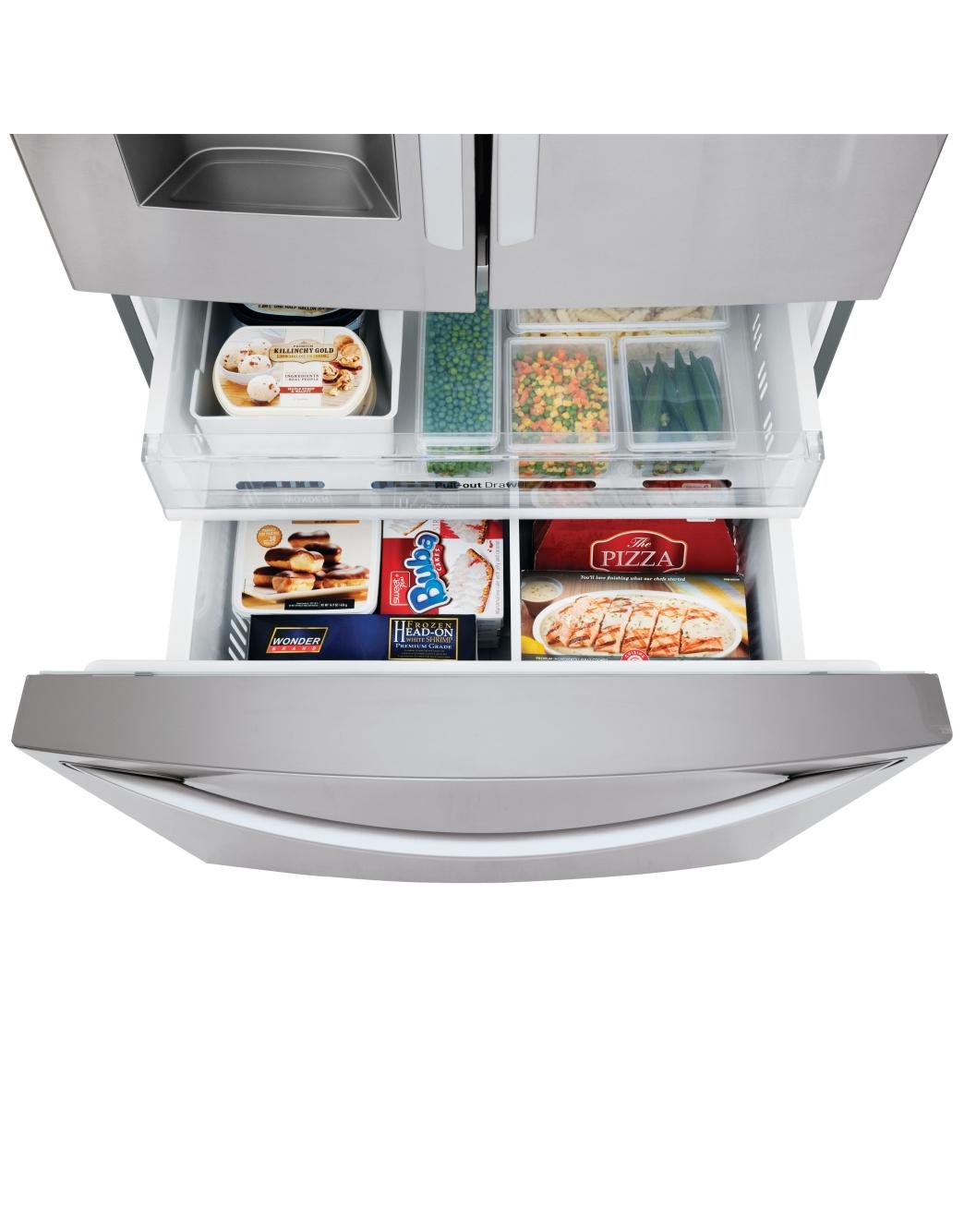 LG 28 cu.ft. Smart wifi Enabled DoorinDoor® Refrigerator (LFXS28566S