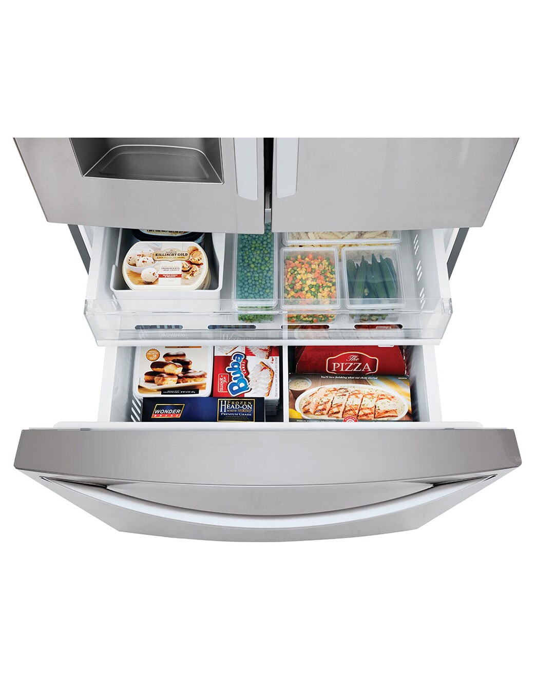 LG 28 cu.ft. Smart wifi Enabled French Door Refrigerator (LFXS28968S