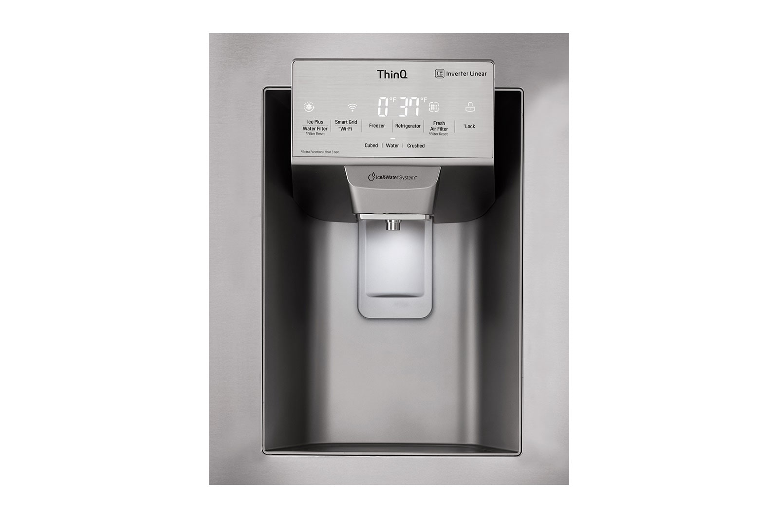 LG 28 cu.ft. Smart wifi Enabled French Door Refrigerator (LFXS28968S