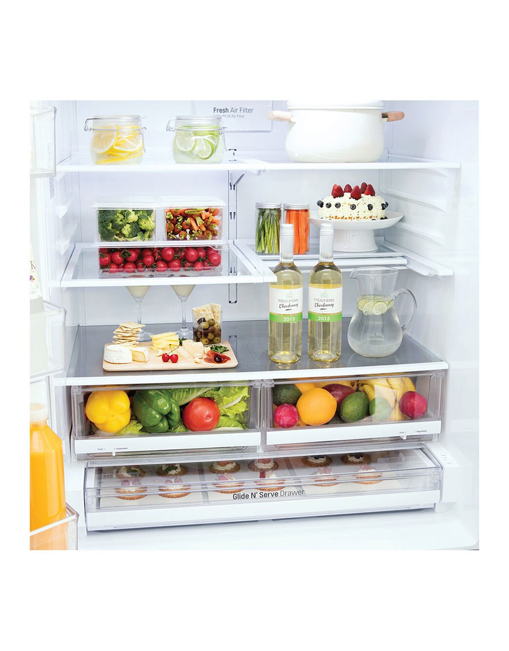 LG 28 cu.ft. Smart wifi Enabled French Door Refrigerator (LMXS28626S