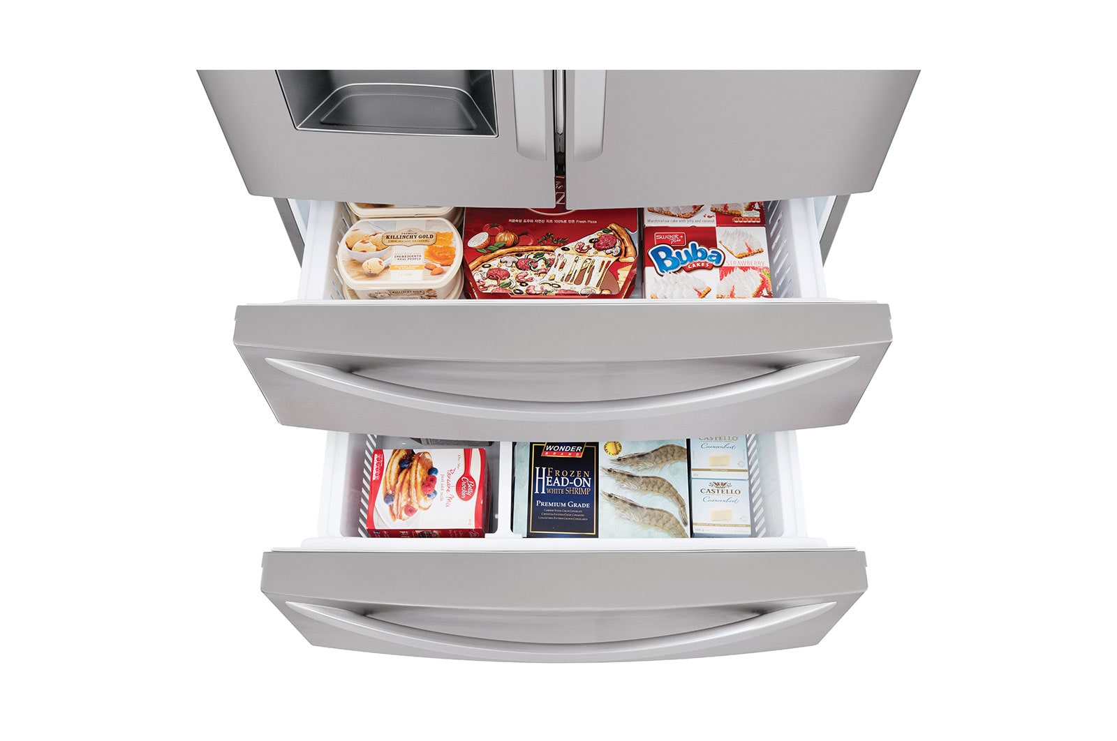 LG 28 cu.ft. Smart wifi Enabled French Door Refrigerator (LMXS28626S