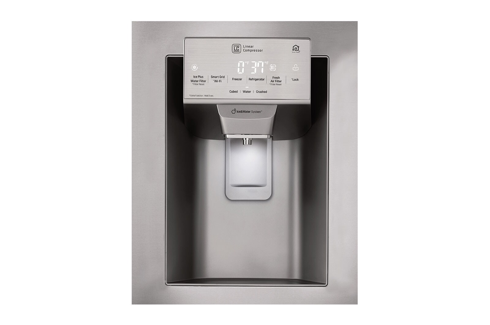 LG 28 cu.ft. Smart wi-fi Enabled French Door Refrigerator (LMXS28626S