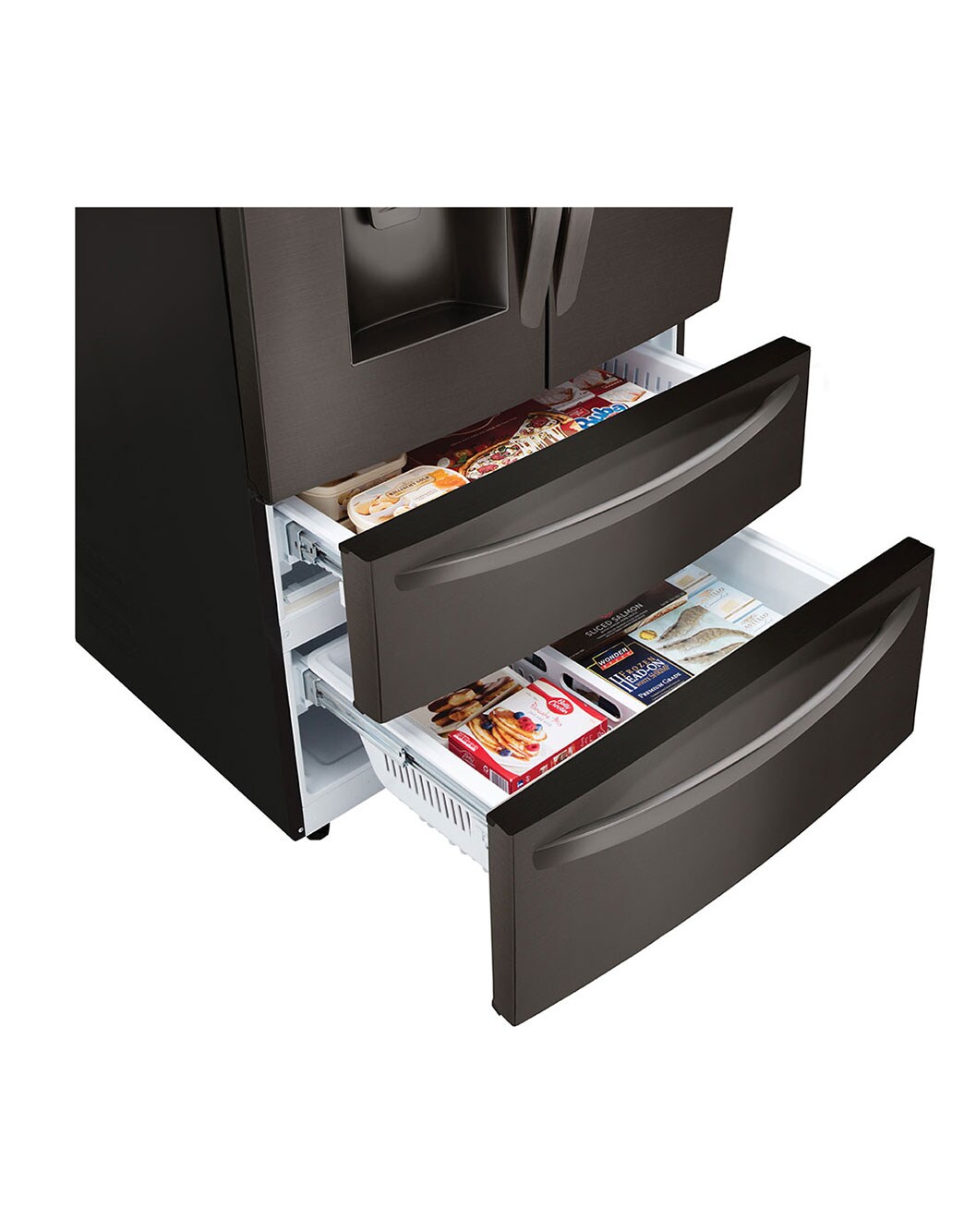 LG 28 cu.ft. Smart wifi Enabled French Door Refrigerator (LMXS28626D