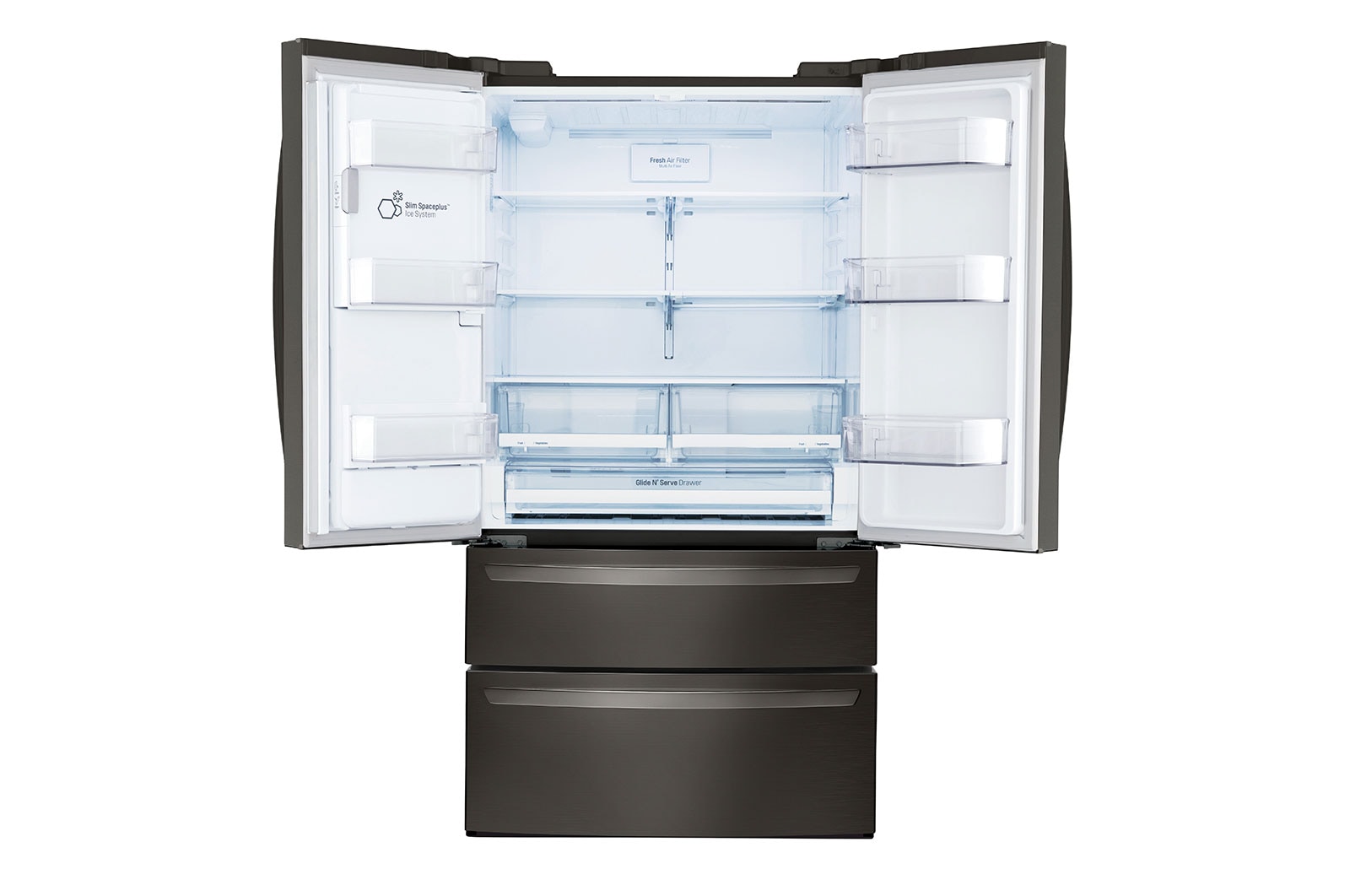 LG 28 cu.ft. Smart wifi Enabled French Door Refrigerator (LMXS28626D