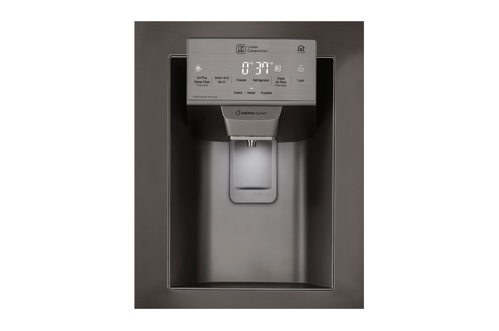 LG 28 cu.ft. Smart wifi Enabled French Door Refrigerator (LMXS28626D