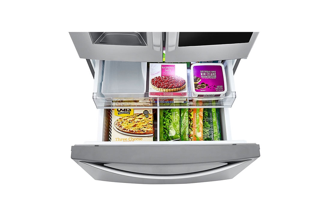 Lg 26 Cu Ft Smart Wi Fi Enabled Instaview Door In Door Refrigerator Lfxs26596s Lg Usa
