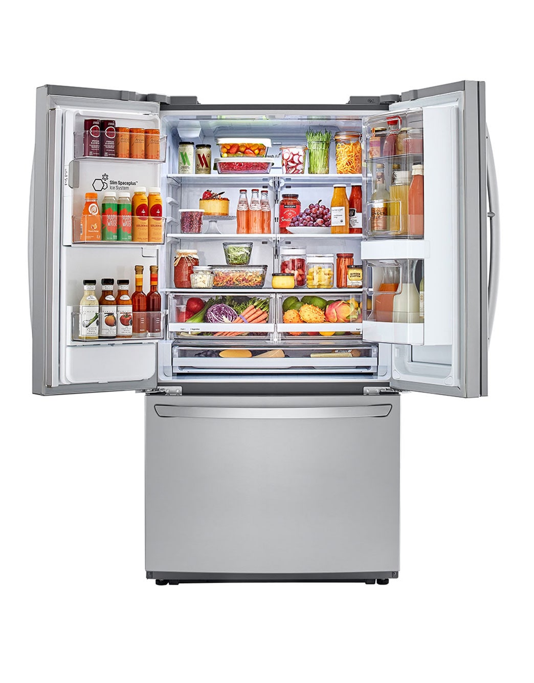 LG 26 cu. ft. Smart wifi Enabled InstaView™ DoorinDoor® Refrigerator (LFXS26596S) LG USA
