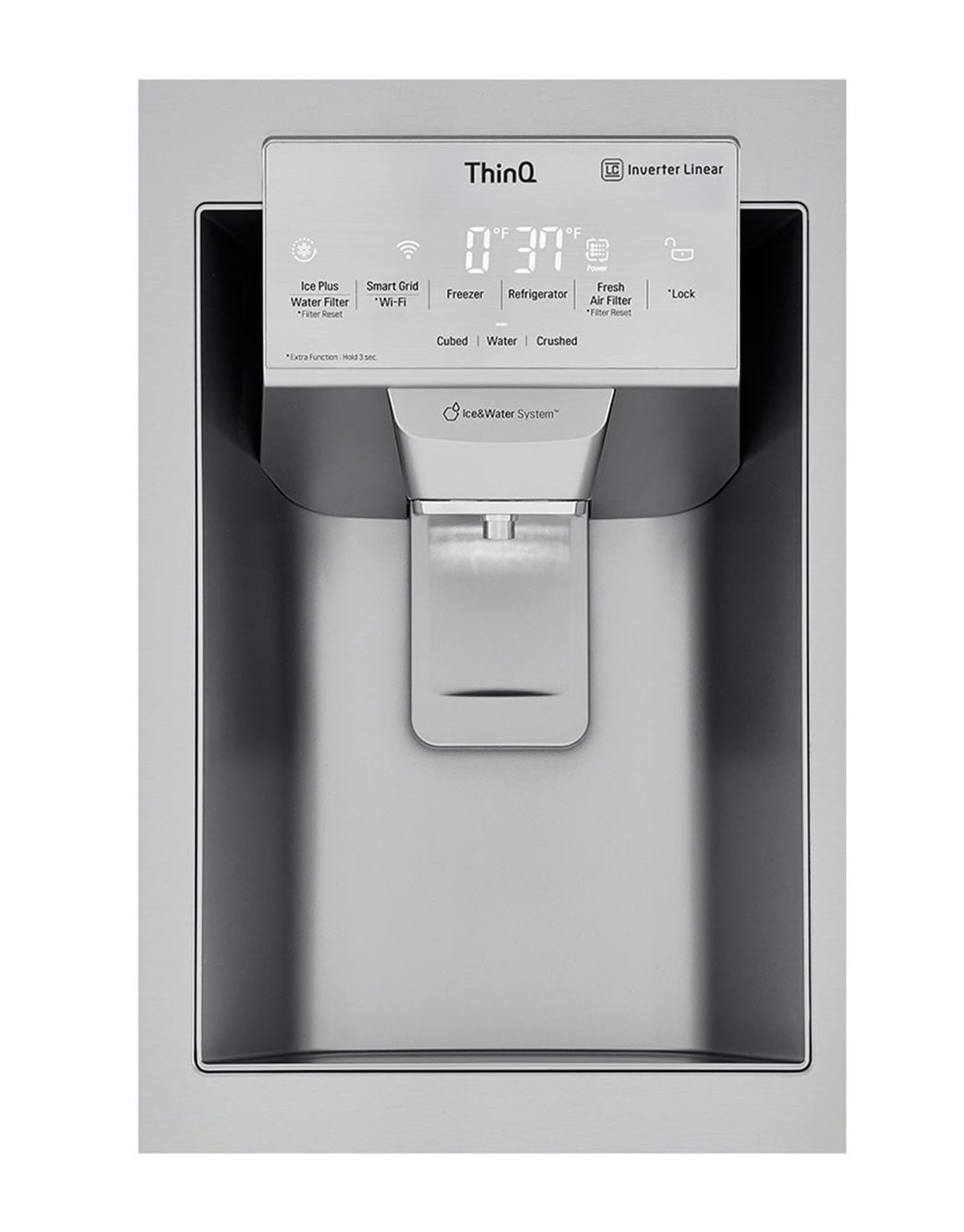 LG 26 cu. ft. Smart wifi Enabled InstaView™ DoorinDoor® Refrigerator