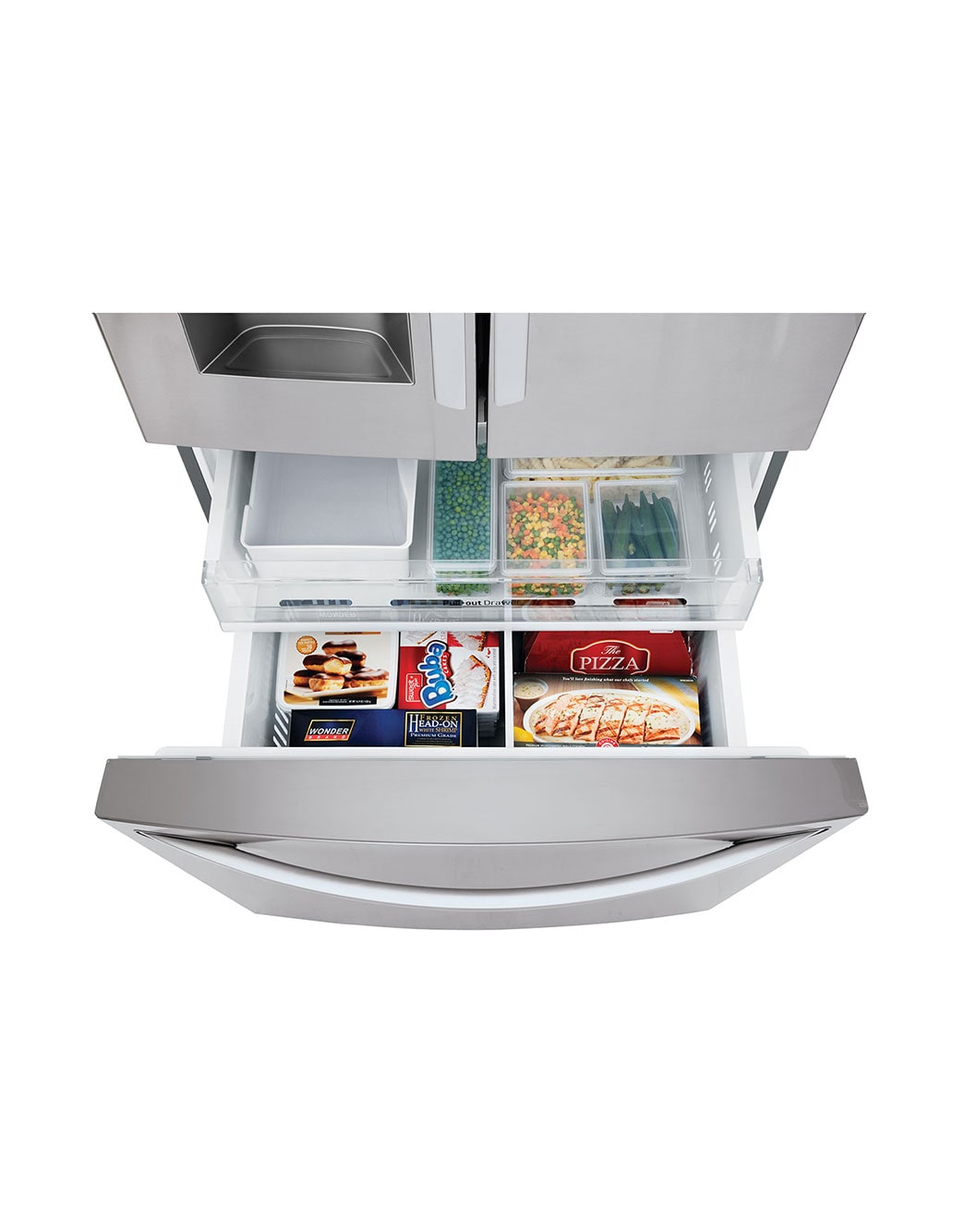 LG LFXS26973S 26 cu. ft. French Door Refrigerator LG USA