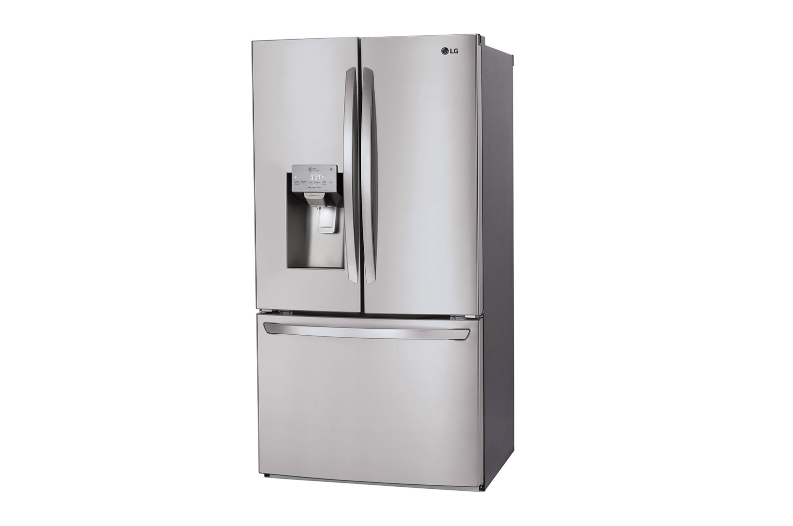 LG 26 cu. ft. Smart wifi Enabled French Door Refrigerator (LFXS26973S