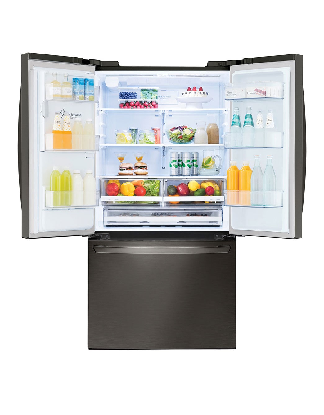 LG LFXS26973D 26 cu. ft. French Door Refrigerator LG USA