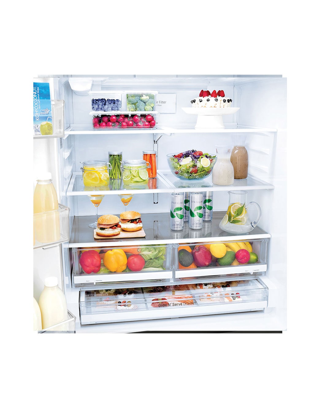 LG LFXS26973D 26 cu. ft. French Door Refrigerator LG USA