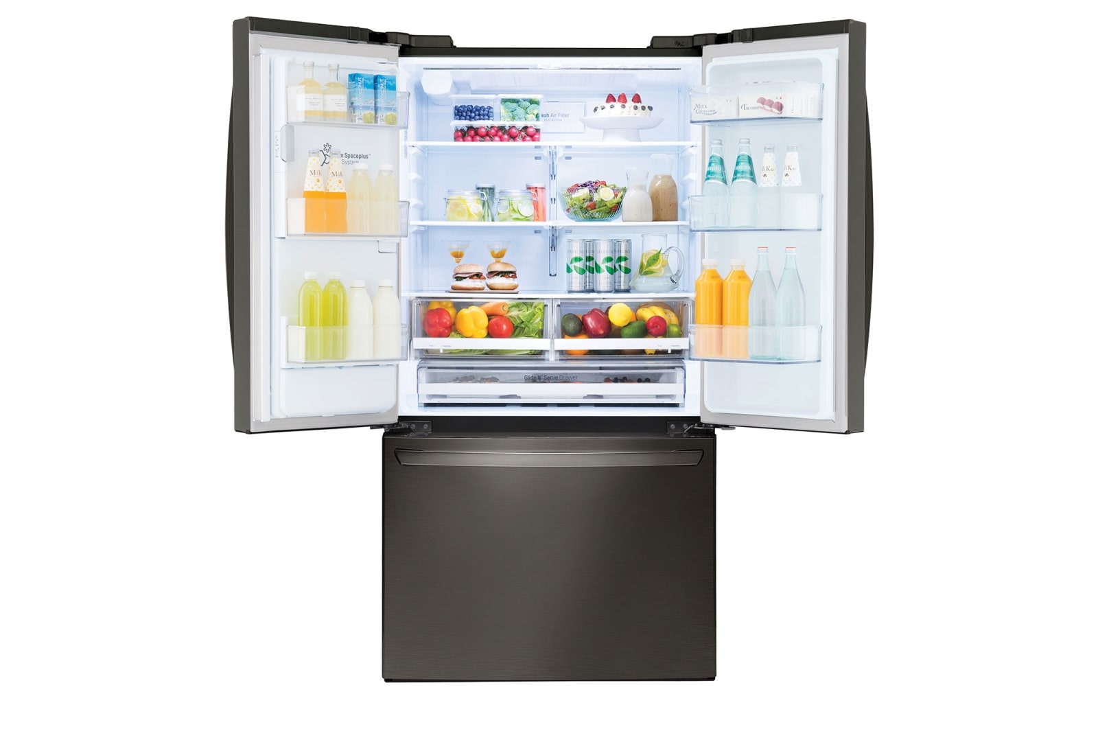 Lg Lfxs26973d 26 Cu Ft French Door Refrigerator Usa French Door Refrigerator Lg Usa